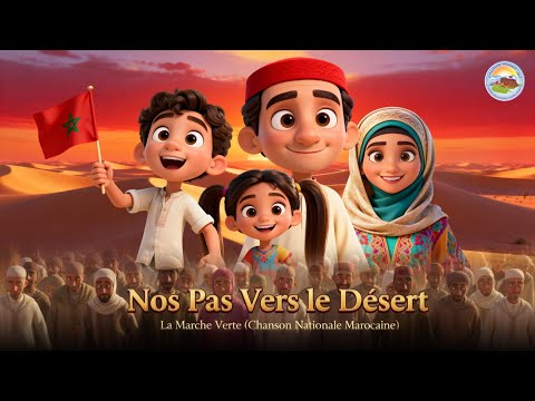 Nos Pas Vers Le Désert La Marche Verte Chanson Nationale Marocaine 