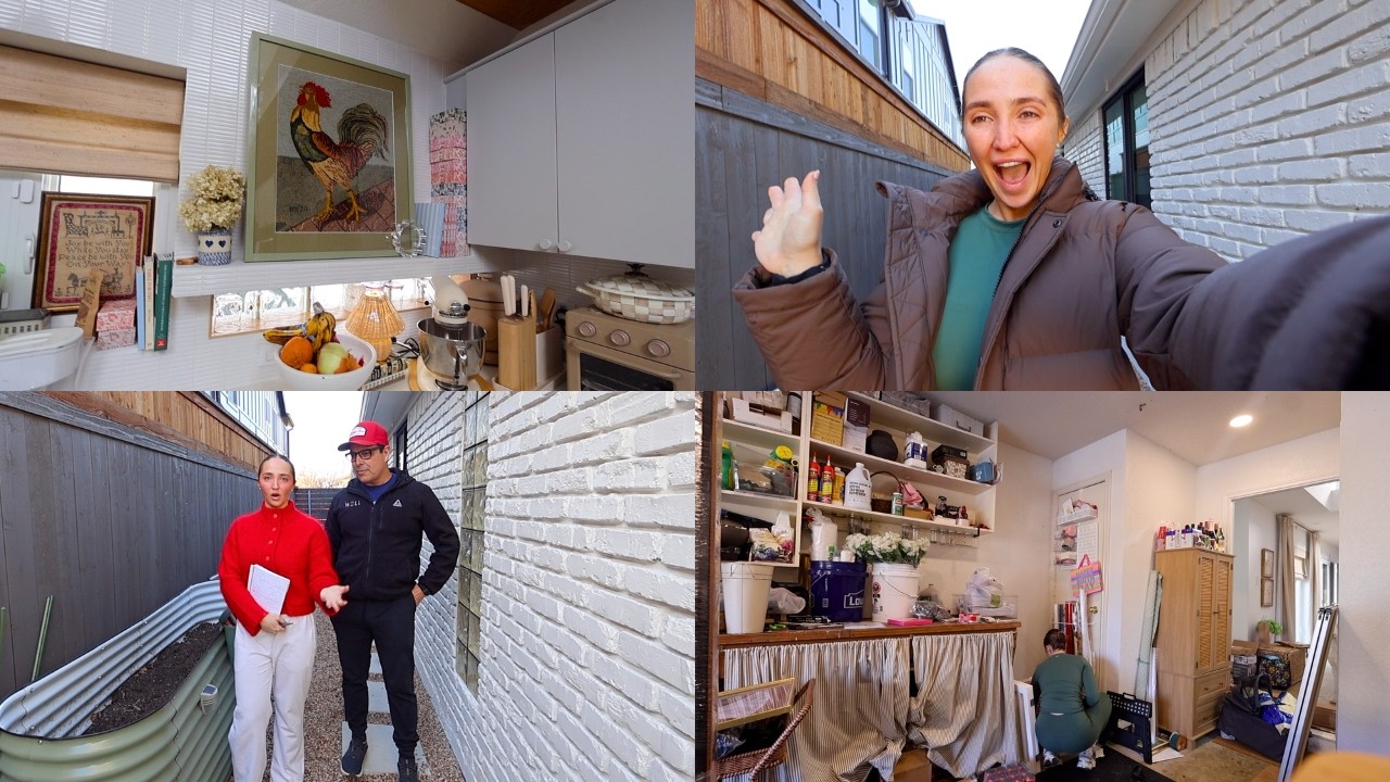 let's sunday reset together  🌼🧺 organizing my garage, my new morning routine & gardening updates