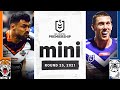 Bulldogs boilover | Wests Tigers v Bulldogs Match Mini | Round 25, 2021 | NRL