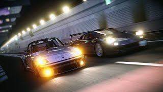 2023-09-27 - Assetto Corsa (Non-VR) - Shutoko Expressway  - Porsche 930 Slantnose and Ferrari F40 screenshot 4