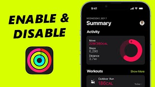 How To Enable / Disable Fitness App On iPhone screenshot 5