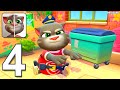 Talking Tom Cat Gameplay Walkthrough Part 4 New Update 