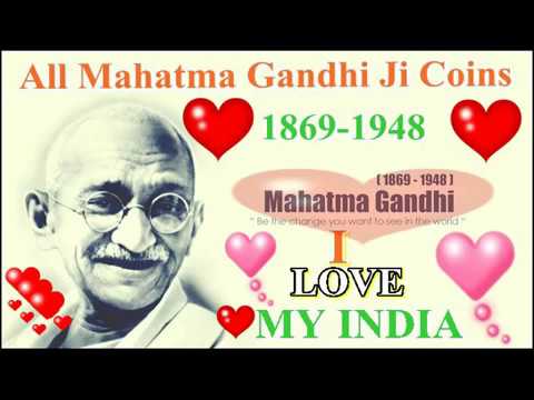 Mahatma Gandhiji Coins From 1869 To 1948 Coin