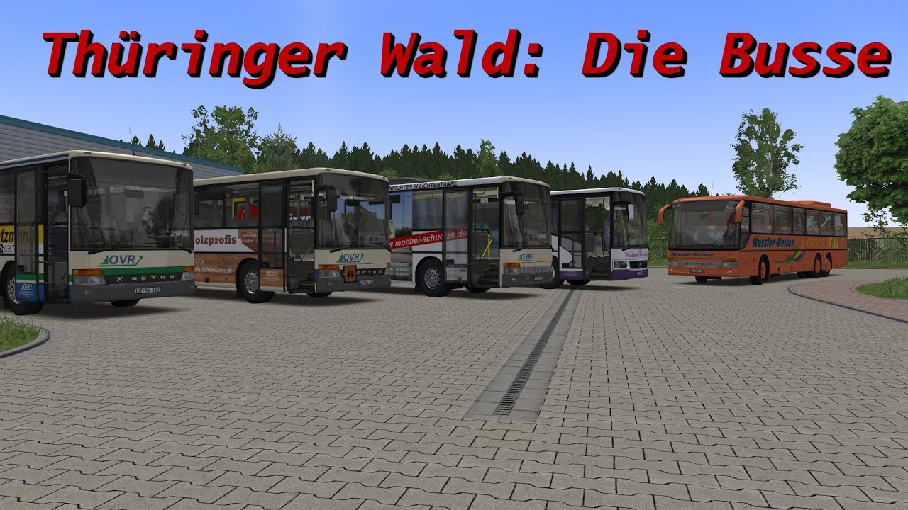 Omsi 2 Thüringer Wald: Die Busse im Überblick! / Deutsch