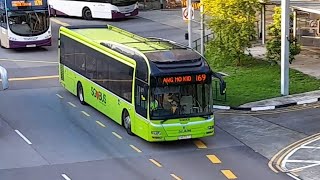 SMB3167T(MDDEP 858) On Service 169 At Yishun Avenue 2