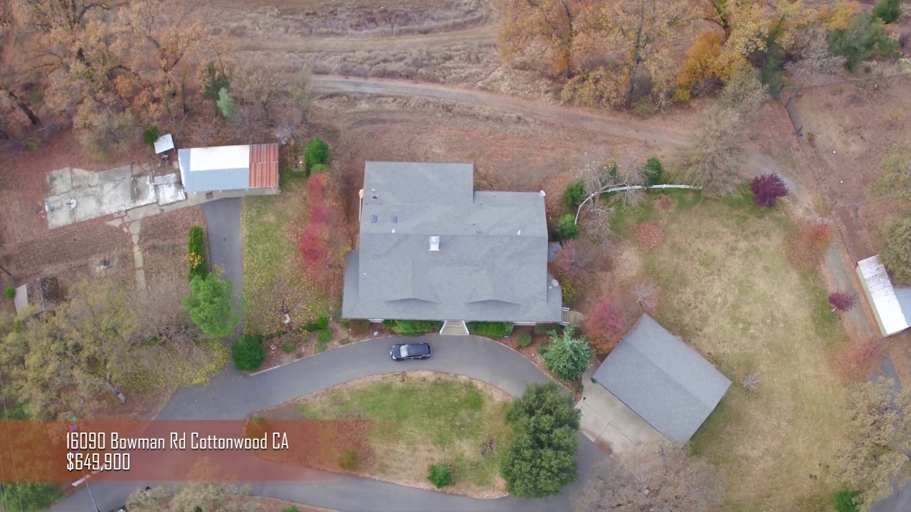 Ranch Home for Sale 16090 Bowman Road, Cottonwood CA YouTube
