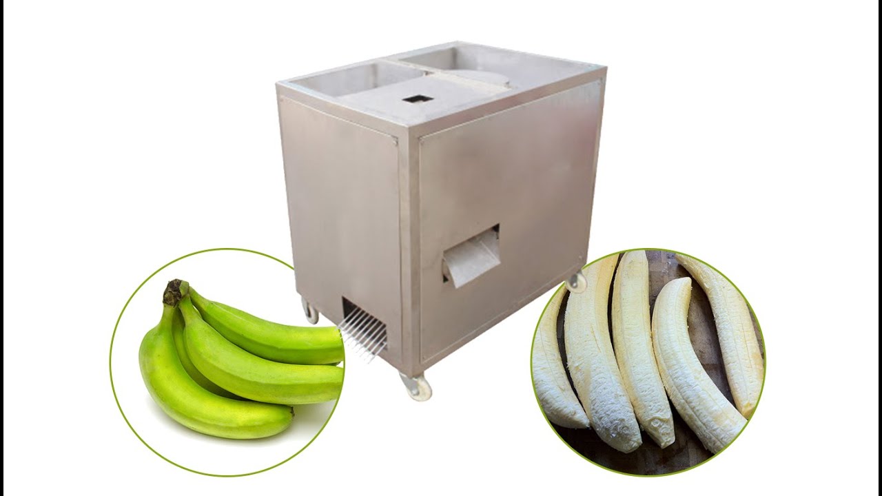 Green Plantain Banana Peeling Machine for Vietnam Customer