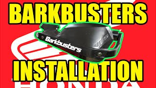 Barkbusters VPS Handguard Installation Honda CB500X