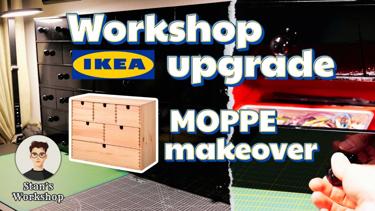 Transforming IKEA MOPPE into My Dream Workshop Setup