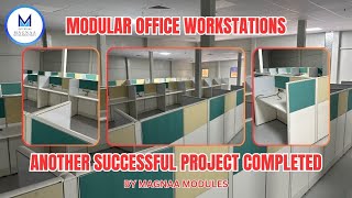 Modular Office Workstations || Magnaa Modules & Systems Pvt. Ltd. Chennai