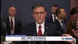 Celebrity House Speaker Mike Johnson on Iran Strikes Net Worth
