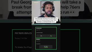 Paul George is locking in 🔒 #paulgeorge #76ers #nba #nbaplayoffs #nbabetting #sportsbetting