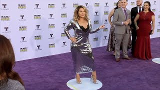 Chiquis Rivera 2017 Latin American Music Awards Purple Carpet
