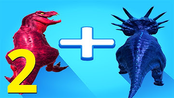 🦖 Merge Master - Dinosaur Fusion 🦕 GAMEPLAY Part 2 Levels 15-26 (Android, iOS)