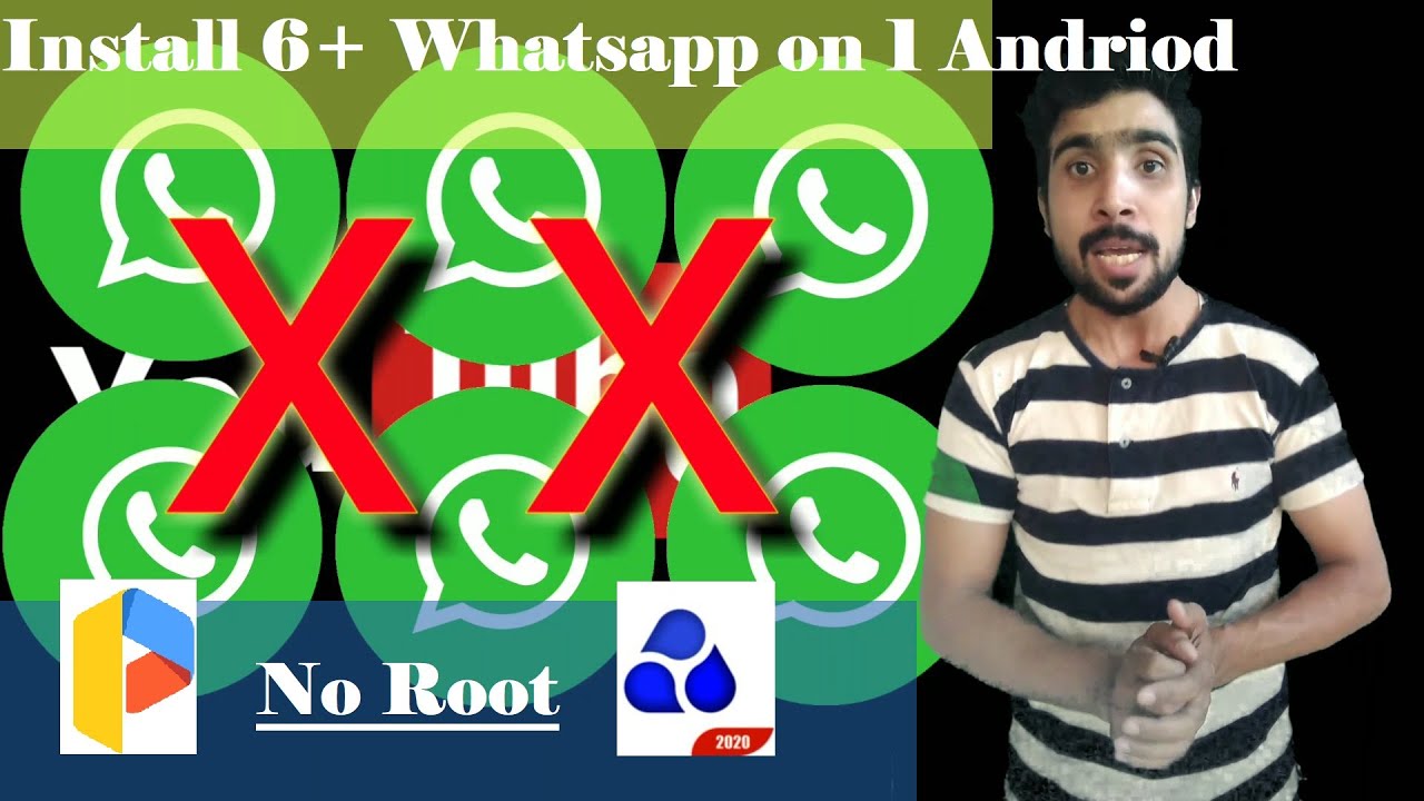 How To Use Multiple WhatsApp Accounts 6 On One Phone Hindi Urdu