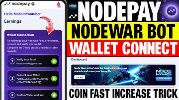 Nodepay Fast Coin Increase Trick | Nodewar Nodepay Connect Full Guide | Nodepay Withdrawal