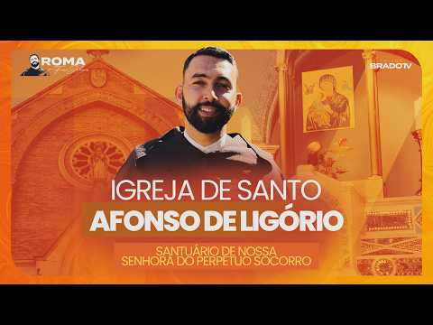 Church of St. Alphonsus Liguori - Rome with Friar Juliano (THIAGO BRADO TV)