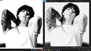 JUNGKOOK (전정국) (BTS) | Parametric Portrait | Image Sampler | Grasshopper Full Tutorial | 2025