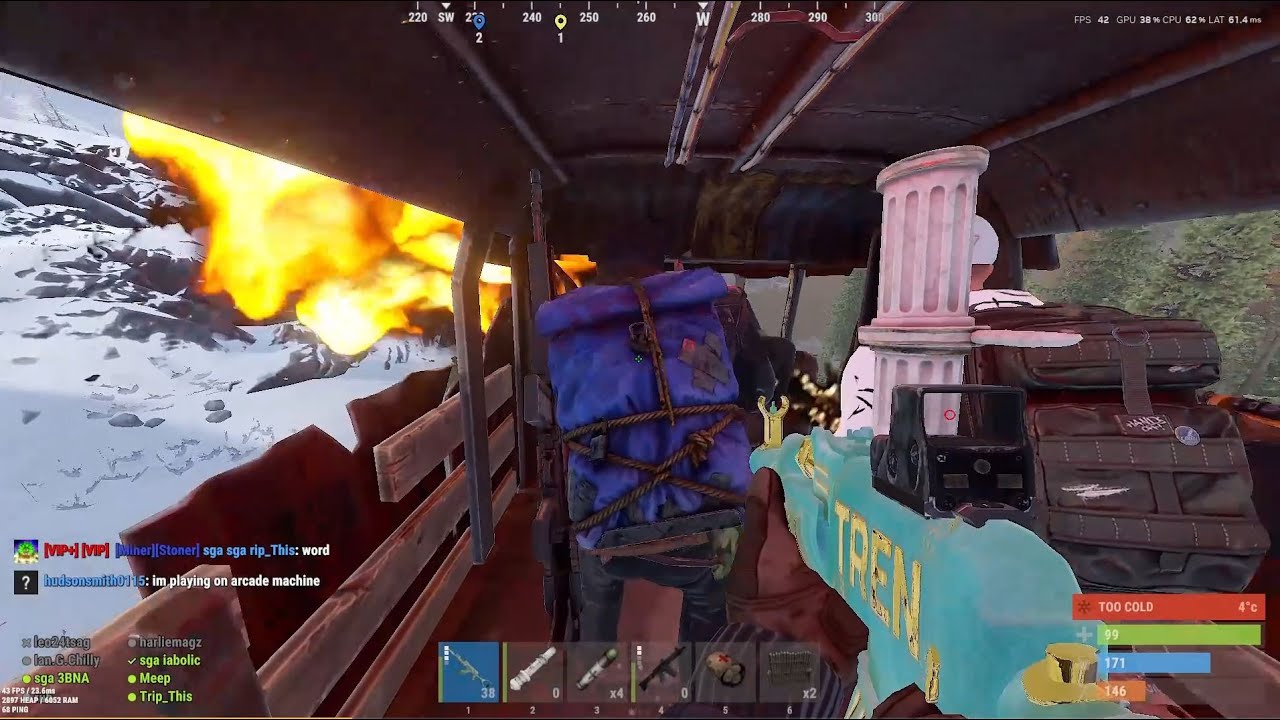 Rust vehicles are a good time - YouTube
