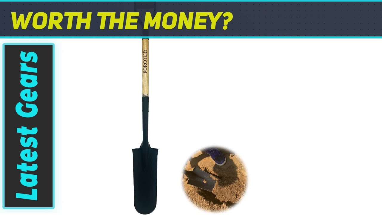 Drain Spade Shovel: The Best Tool for Digging, Transplanting, and Edging