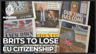 Brexit: Brits to lose EU citizenship