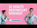 Full Bodyweight Workout in 20 Minutes