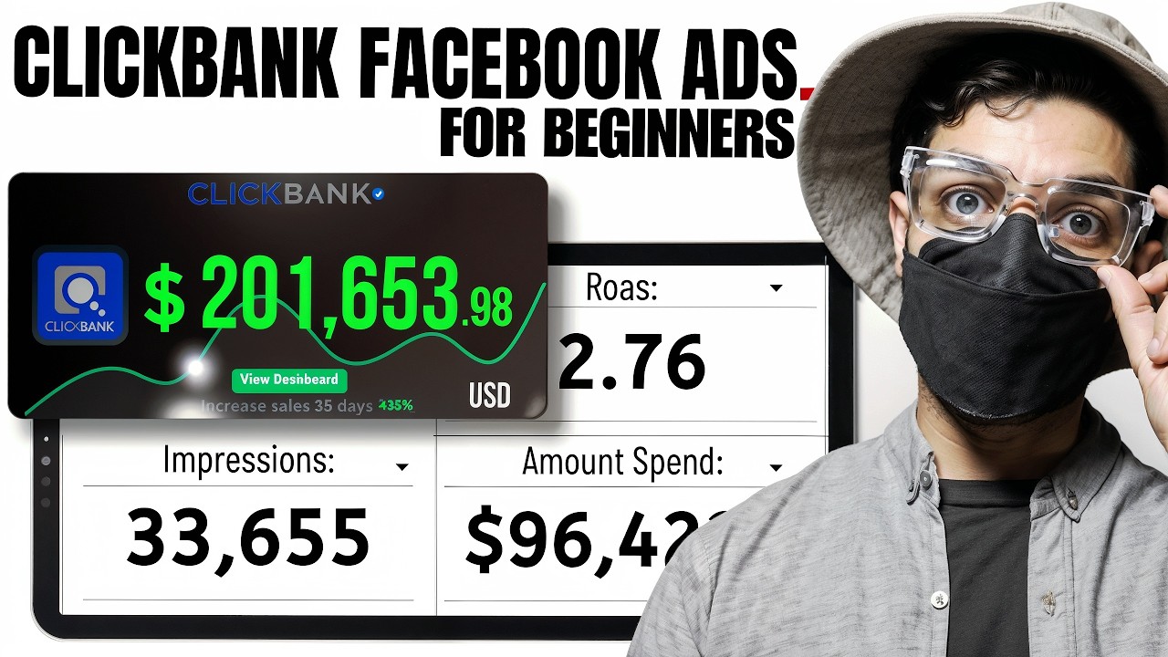 Copy CLICKBANK Facebook Ads Affiliate Marketing Strategy & First $1,000 Online.