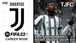 FIFA 23 Juventus Career Mode | Peran Baru Pogba Bantu Juventus Pertahankan Capolista 46