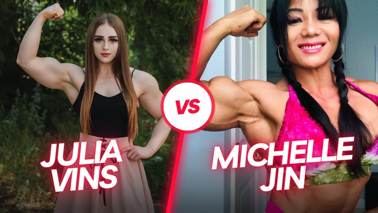 FEMALE BODYBUILDER COMPARISON : JULIA VINS VS MICHELLE JIN