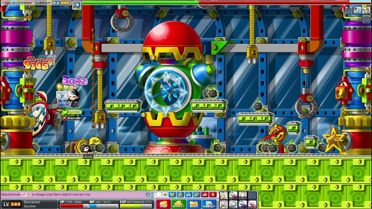 [old school maplestory] solo papulatus as buccaneer