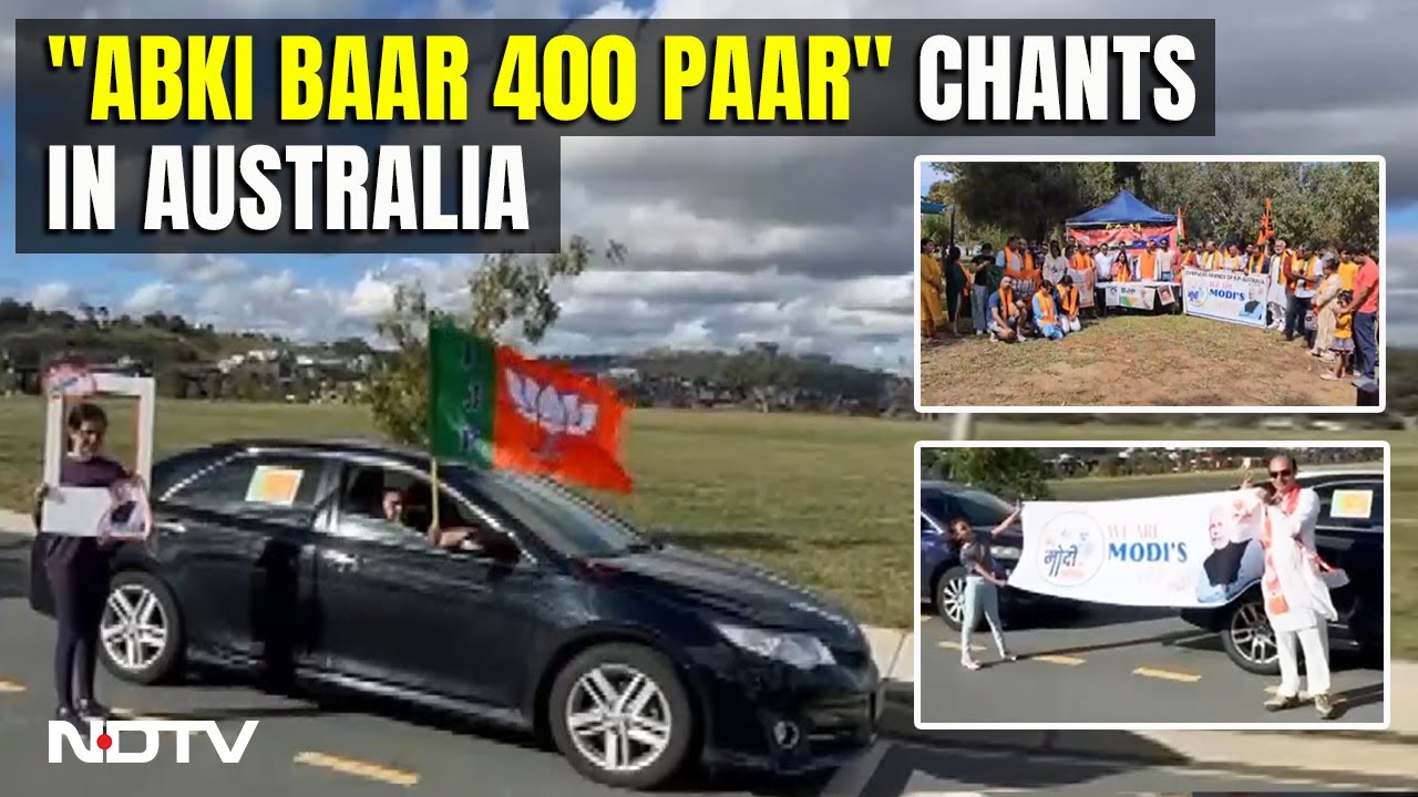 BJP Foundation Day | BJP Supporters Celebrate Party's Foundation Day In Australia