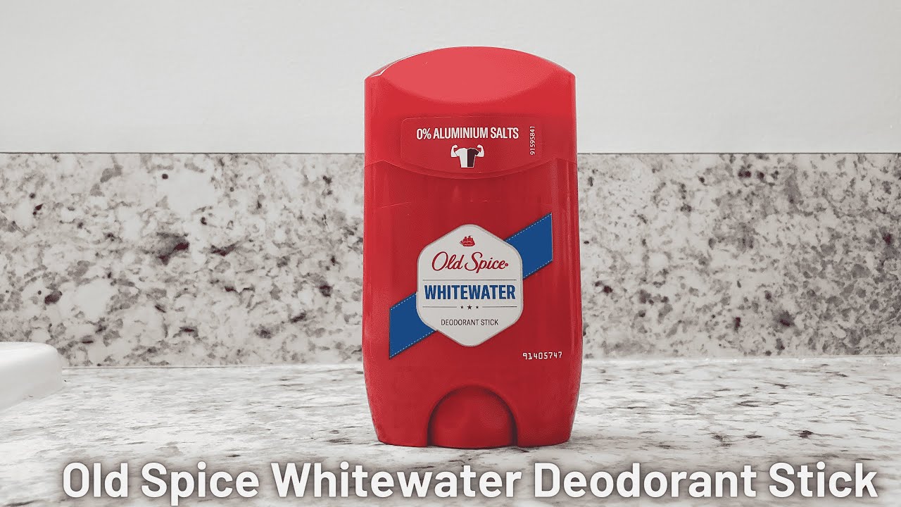 Hand Review of Old Spice Whitewater Deodorant Stick - YouTube