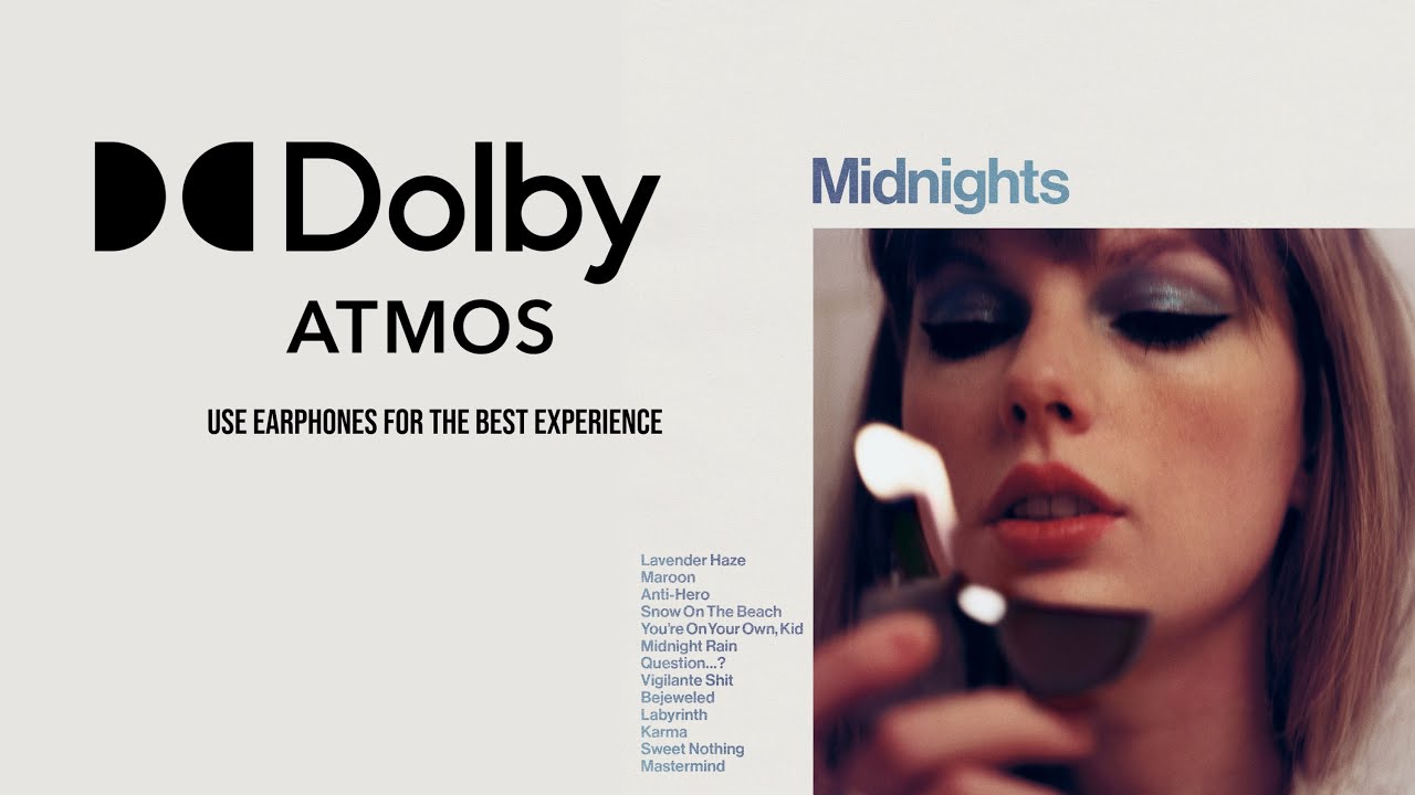 Midnight Rain (Dolby Atmos / Spatial Audio) - Taylor Swift 