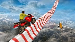 SKY BIKE STUNTS GAME 3D #Dirt Bike Racing Game Free Bike Games #Motor Cycle Race Game #Games To Play screenshot 4