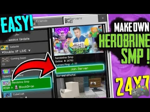 How To Create A Server In Minecraft Pocket Edition 1.19 | Create Free ...