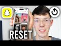 How To Reset Snapchat Discover Feed - Step By Step