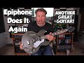 Epiphone Casino Worn - Olive Drab - Demo