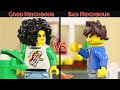 LEGO Good Neighbour VS Bad Neighbour STOP MOTION LEGO Billy's Trash Fight! | LEGO | Billy Bricks