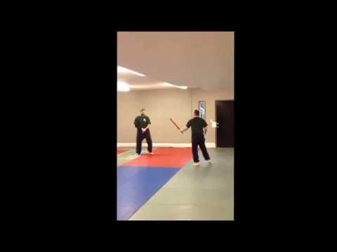 Stick sparring