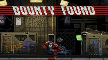 HUNTDOWN - The Misconducts - Level 2-2 (Boss) Nadja Drago (Explosive gun fight gaming!) - Mow Man