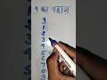 9 ka table #math #mathematics #trending #viral