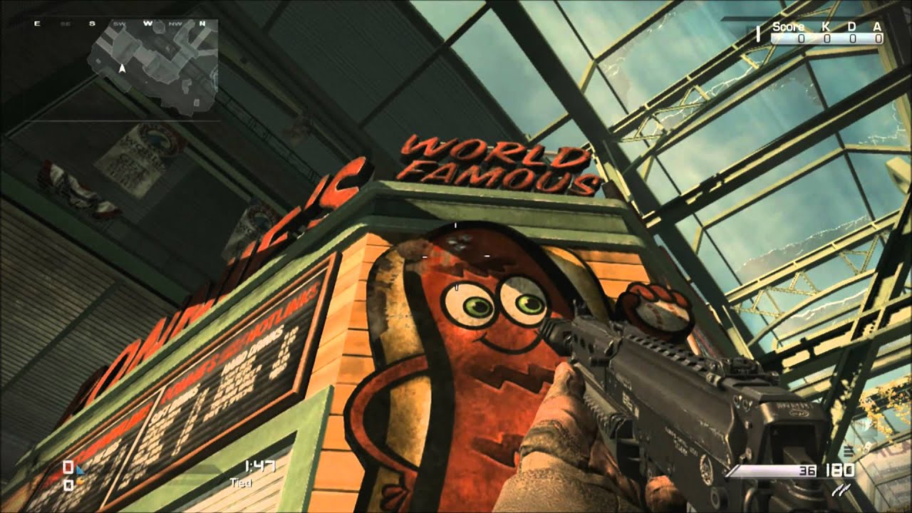 Call Of Duty Ghosts Cool Talking Hot dog Easter Egg - YouTube