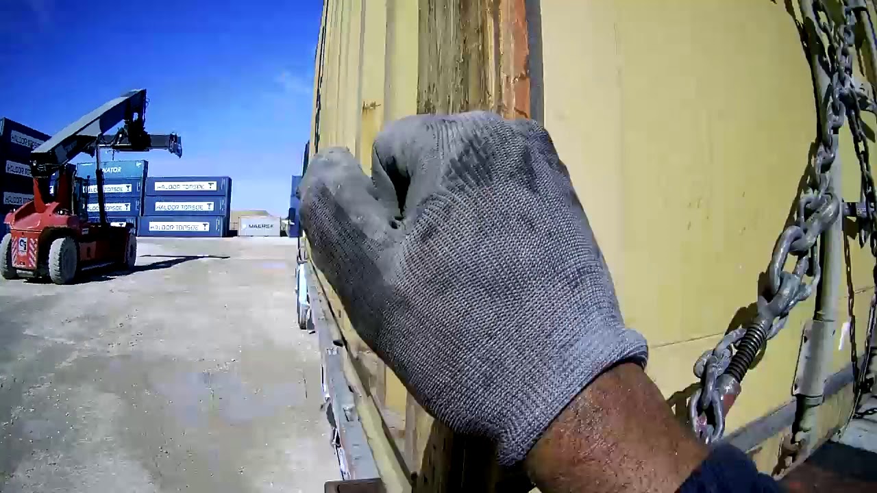 Container securement - YouTube