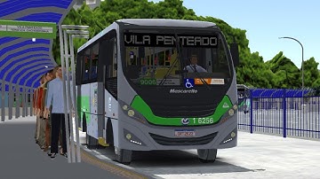 🟢 PBS | Mapa CCS | Linha 9006-10 | Ida | Mascarello granmicro S2 Agrale MA 12.0