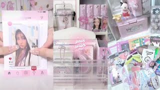 ✨🍡 packing photocard kpop ASMR || Tiktok compilation || #2 #fyp #asmr #packing  #kpop