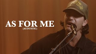 Pat Barrett – As For Me (Official Acoustic Video)