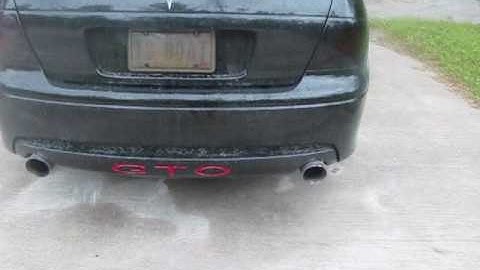 Heads and Cam 2006 GTO