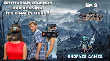 Arthurian Legends Box Opening | Sorcery Contested Realm | Can We Find A Curio!?!? | EndFaze Games