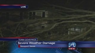 Trees down in Newport News