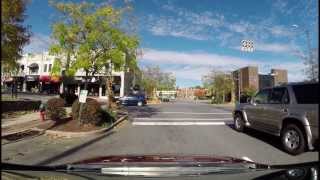Morganton NC Driving Tour Autumn Part 3 - West Union St & Downtown